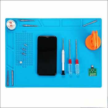 Gambar produk LUXIANZI Alas Matras Solder Heat Insulation Mat Non Magnetic 350x250mm - S130