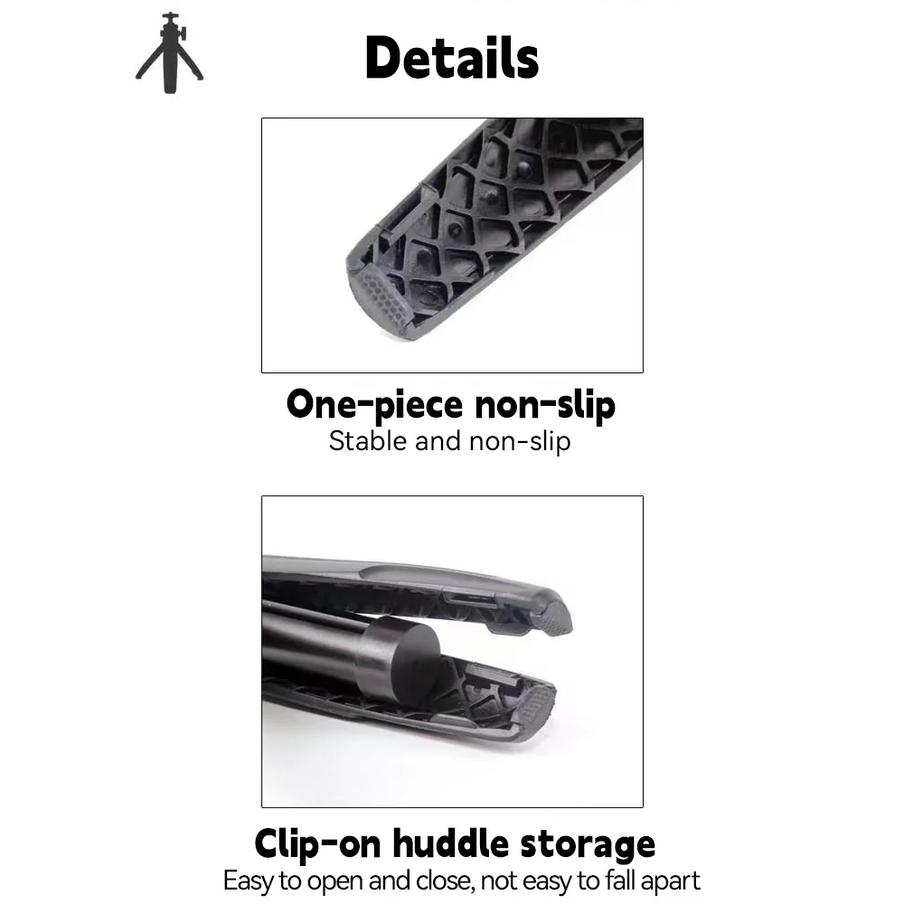 Gambar produk CAMVATE Tripod Mini Camera Retractable Universal Monopod 1/4 Screw - CM-14