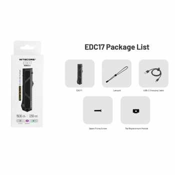 Gambar produk NITECORE Senter LED Flashlight UHi 25 UV Laser Light IPX7 1500 Lumens - EDC17