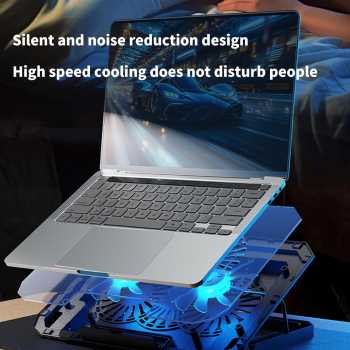 Gambar produk GIVECOOL Cooling Pad Laptop Gaming Kipas Pendingin 2 Fans 17 Inch - N22