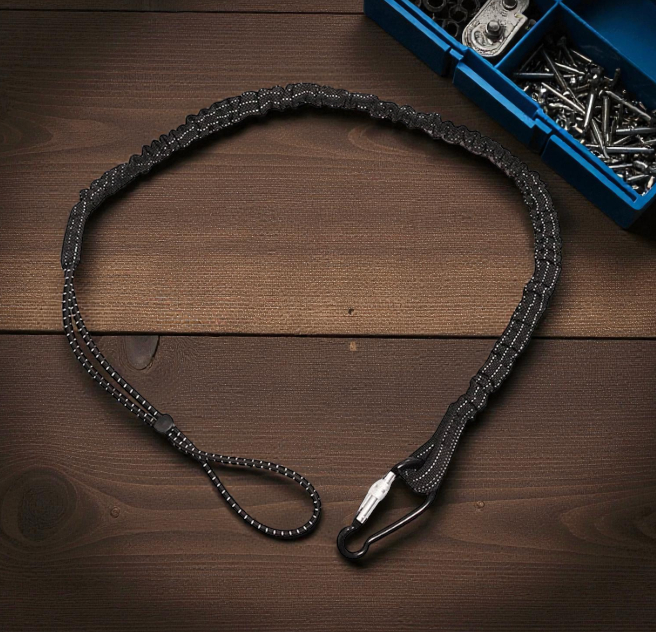 WOMA Tali Pengaman Anti Jatuh Safety Rope Telescopic Carabiner Hook - WM01 Gambar produk WOMA Tali Pengaman Anti Jatuh Safety Rope Telescopic Carabiner Hook - WM01