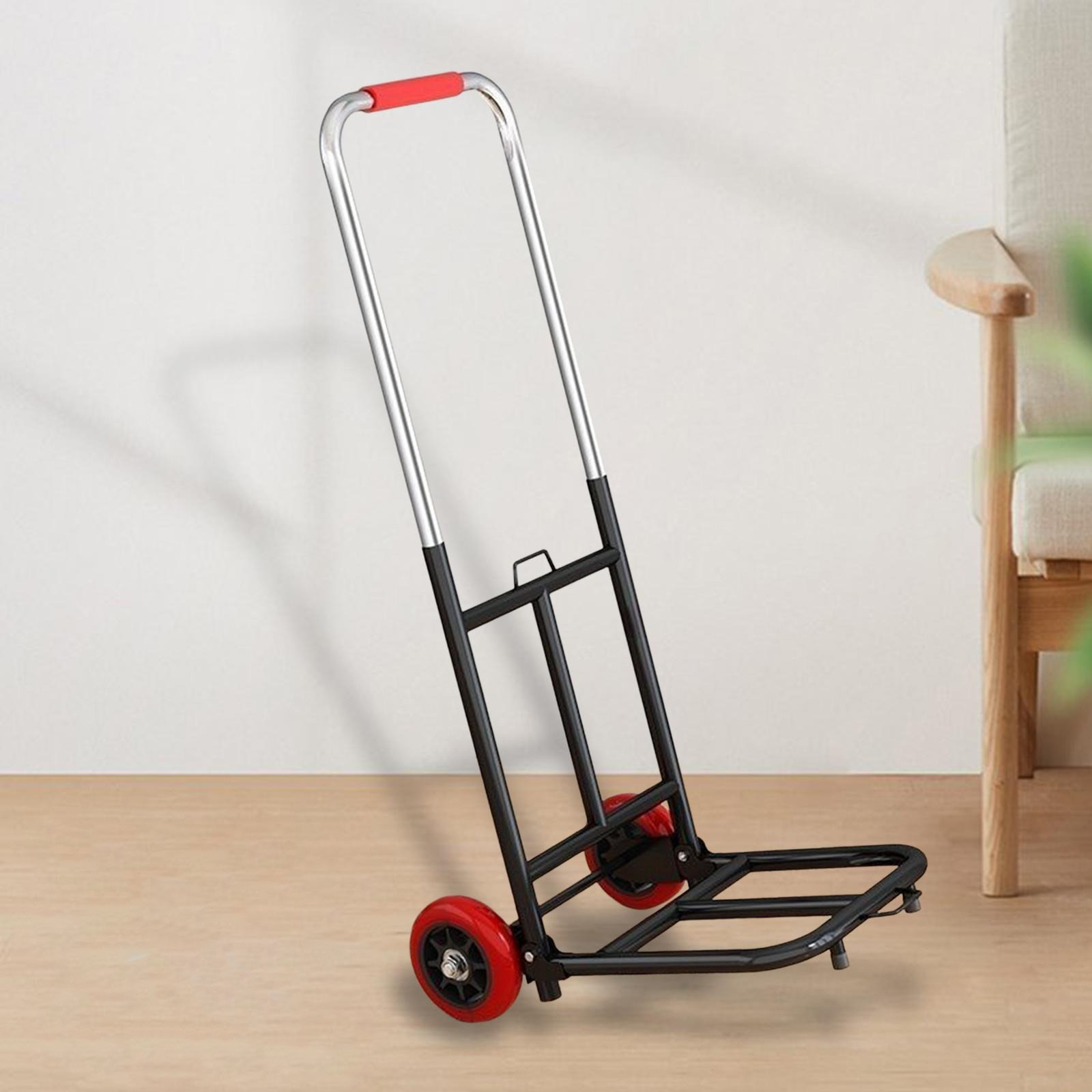 HAOTOOLS Troli Barang Lipat Foldable Trolley Cart Telescopic PU Wheels - HT-20 Gambar produk HAOTOOLS Troli Barang Lipat Foldable Trolley Cart Telescopic PU Wheels - HT-20