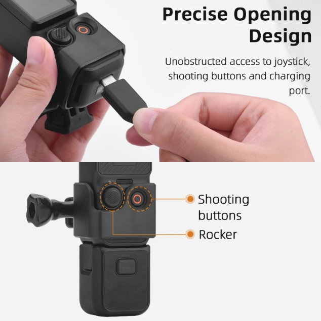 BRDRC Frame Adapter Expansion Mount Holder Tripod DJI OSMO Pocket 3 - BR1 Gambar produk BRDRC Frame Adapter Expansion Mount Holder Tripod DJI OSMO Pocket 3 - BR1