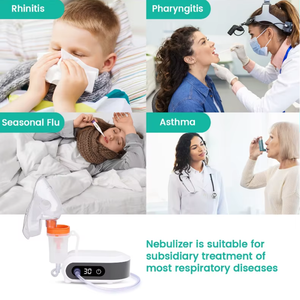 Shunchang Alat Terapi Pernapasan Compressor Nebulizer Inhaler Atomizer - SC-J93 Gambar produk Shunchang Alat Terapi Pernapasan Compressor Nebulizer Inhaler Atomizer - SC-J93