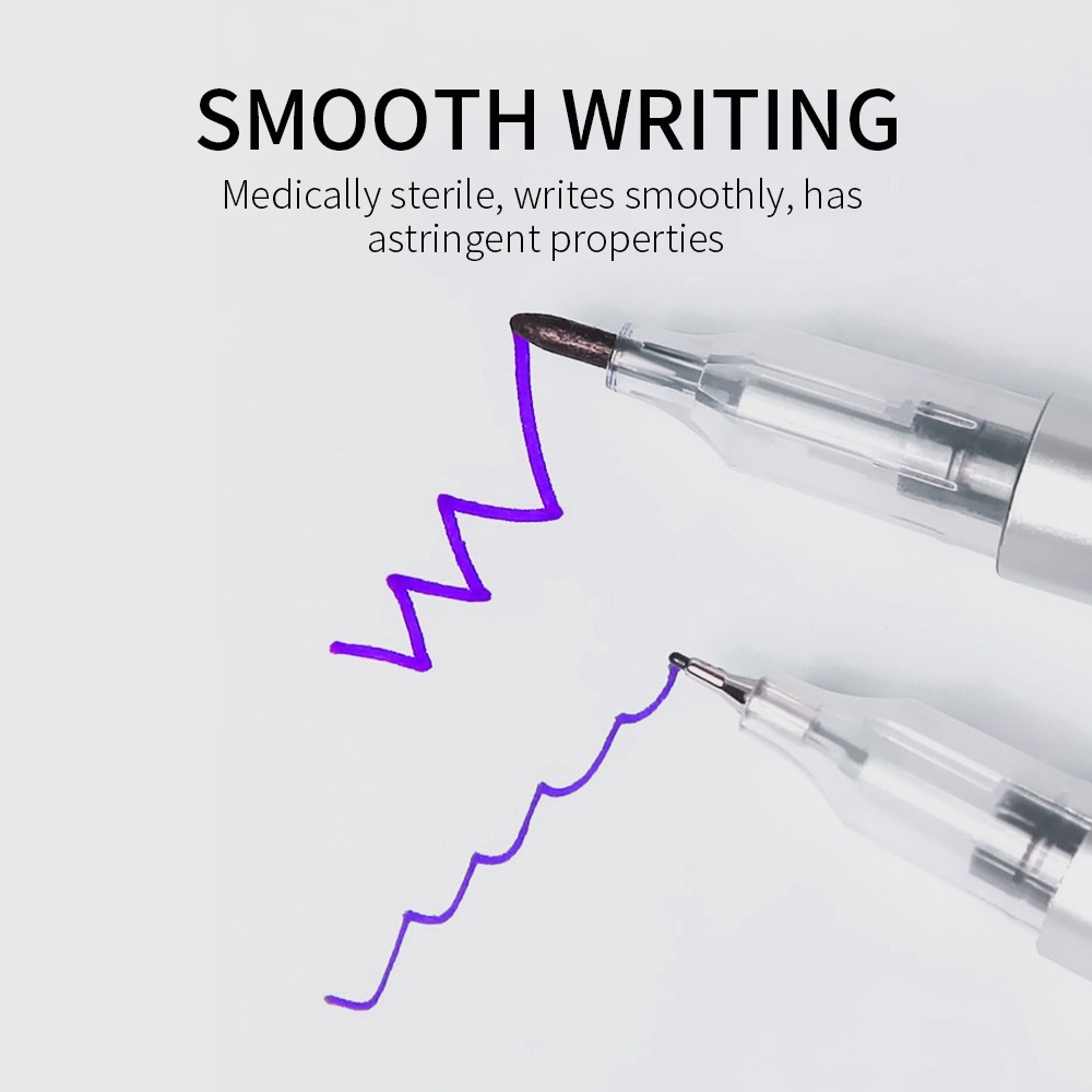 Tondaus Medical Skin Marker Double Head Tip Spidol Kulit Operasi - TD02 Gambar produk Tondaus Medical Skin Marker Double Head Tip Spidol Kulit Operasi - TD02