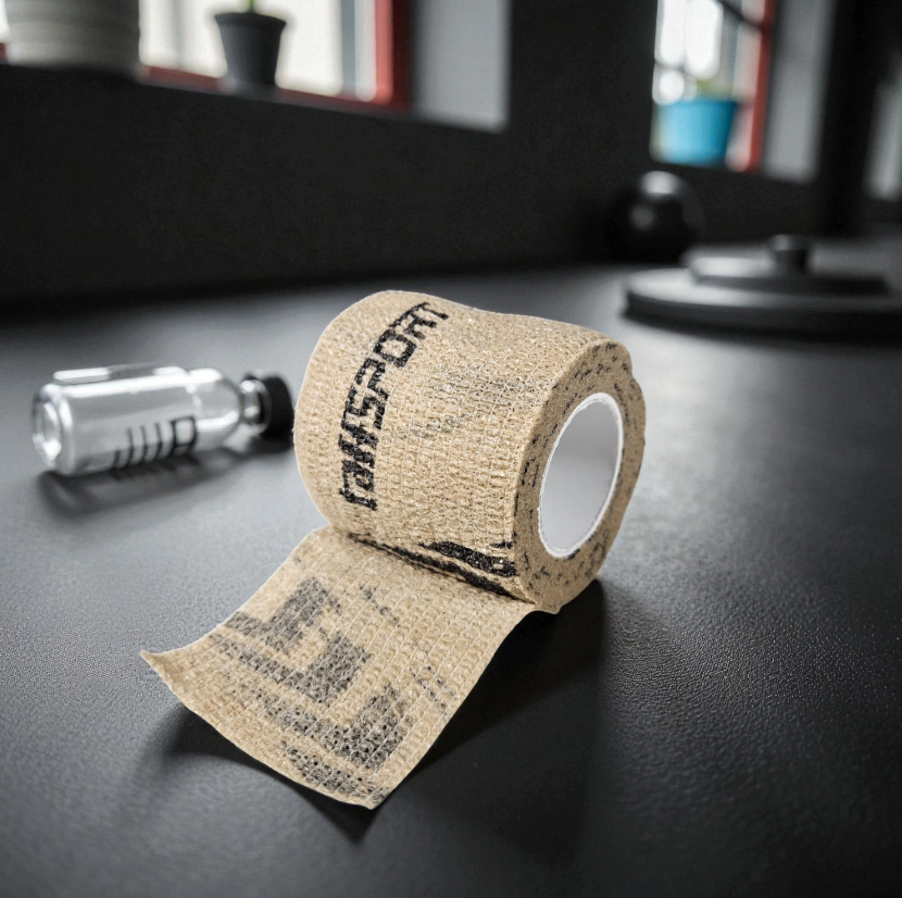 TaffSPORT Sport Tape Kinesiology Perban Plester Otot Medical 5cmx4.5M - C103 Gambar produk TaffSPORT Sport Tape Kinesiology Perban Plester Otot Medical 5cmx4.5M - C103