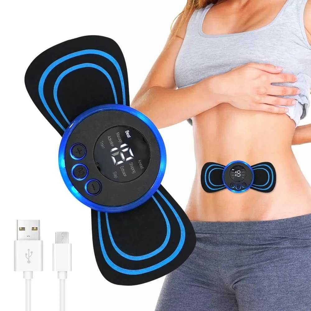 Gambar produk XY Alat Pijat Elektrik Tempel Terapi Leher EMS Electric Massager 1 Pad - XY-669