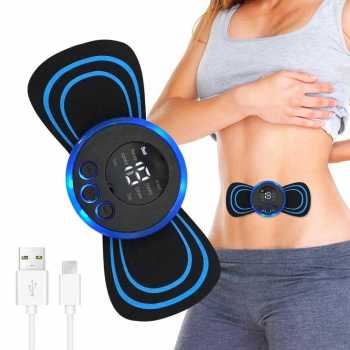 Gambar produk XY Alat Pijat Elektrik Tempel Terapi Leher EMS Electric Massager 1 Pad - XY-669