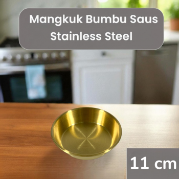 ALRY Mangkuk Bumbu Saus Stainless Steel Western Seasoning Bowl - YX-304