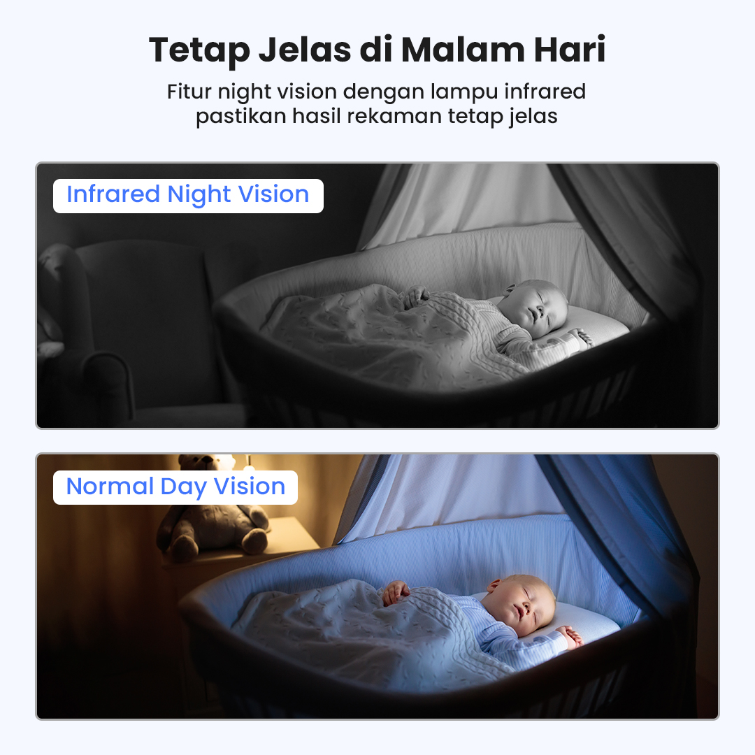 V380 Pro Kamera CCTV Indoor WiFi IP Camera Motion Detection 1080P 1MP - Q6 Pro Gambar produk V380 Pro Kamera CCTV Indoor WiFi IP Camera Motion Detection 1080P 1MP - Q6 Pro