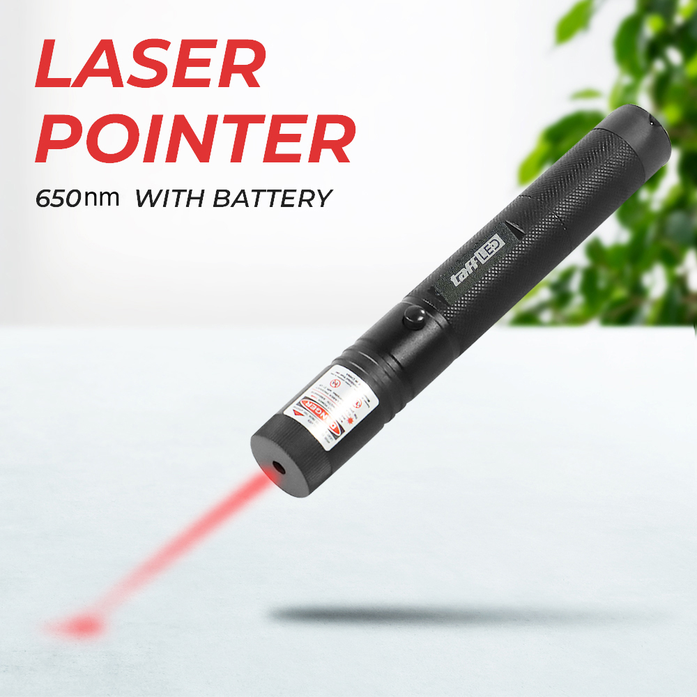 TaffLED Laser Pointer Presentasi Red Beam 1MW 650nm with Battery - YL-301 Gambar produk TaffLED Laser Pointer Presentasi Red Beam 1MW 650nm with Battery - YL-301