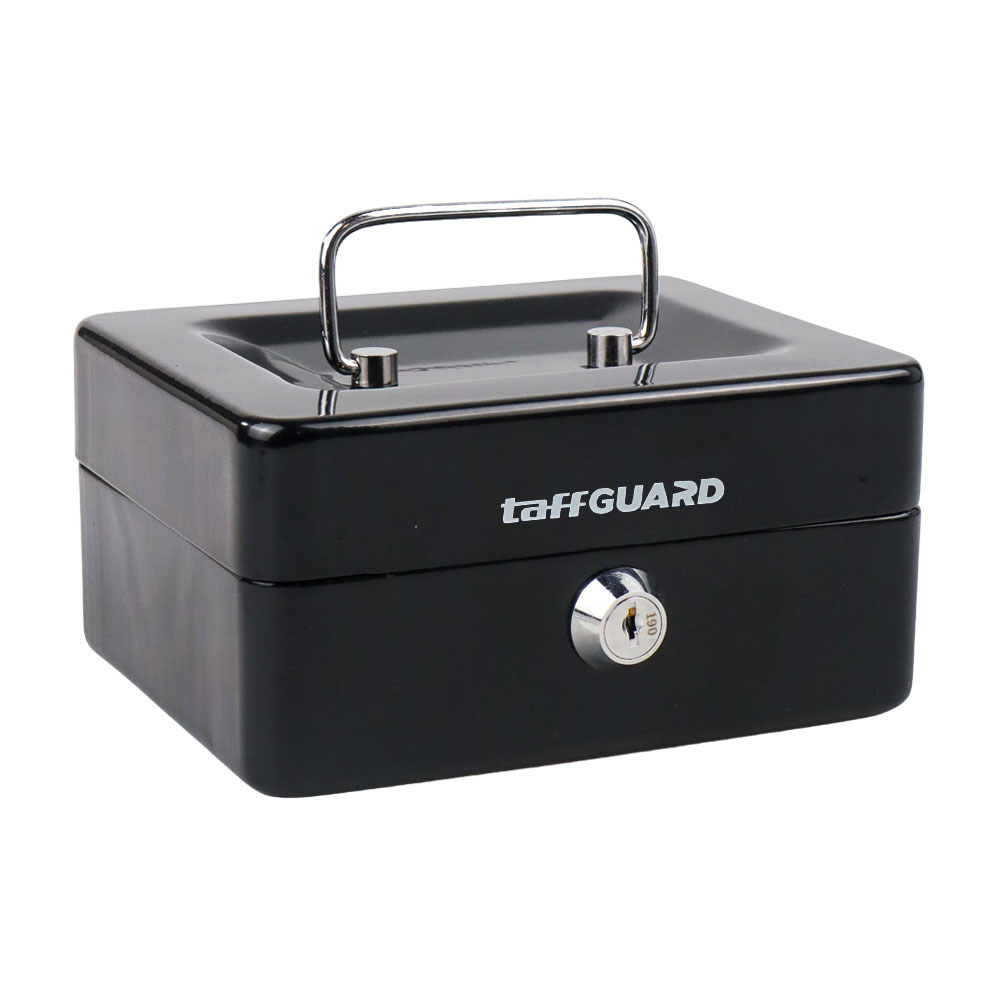 TaffGUARD Kotak Brankas Uang Safebox Key Lock 15.2x12.2x7.6cm - JJZS68 Gambar produk TaffGUARD Kotak Brankas Uang Safebox Key Lock 15.2x12.2x7.6cm - JJZS68
