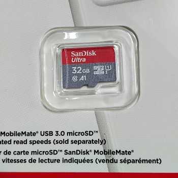 Gambar produk SanDisk Ultra microSDHC UHS-I Class 10 A1 120MB/s 32GB - SDSQUA4