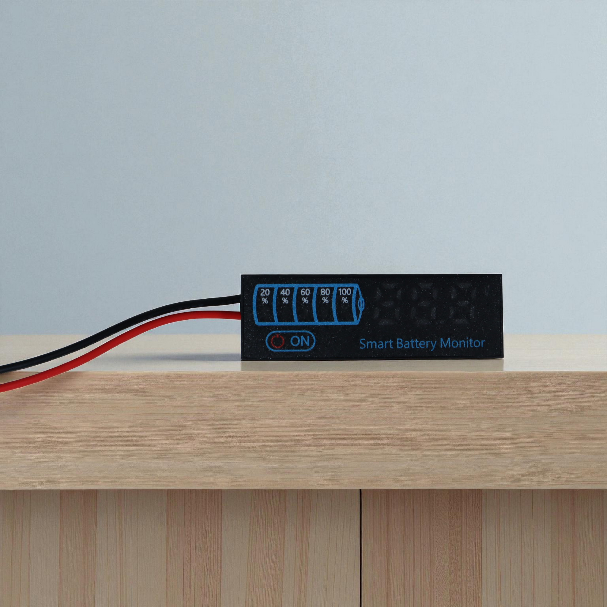 Gaqqee Indikator Kapasitas Baterai LED Battery Capacity Voltmeter - GQ-24 Gambar produk Gaqqee Indikator Kapasitas Baterai LED Battery Capacity Voltmeter - GQ-24