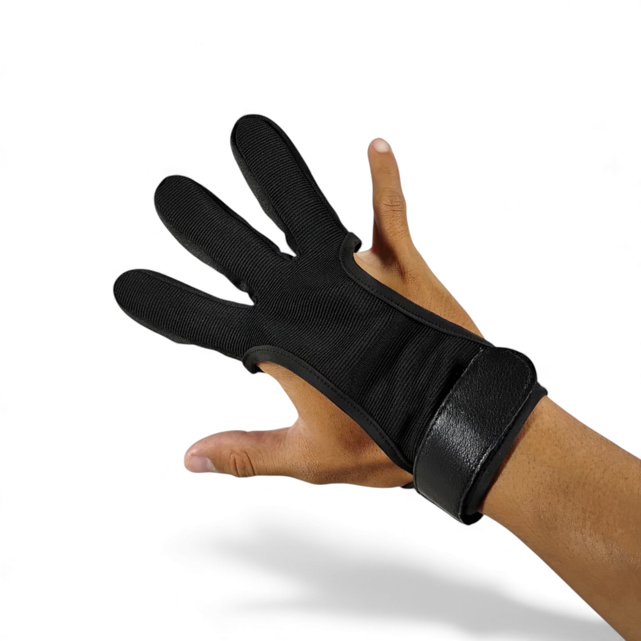 JSHZ Sarung Tangan Olahraga Panahan Archery Glove 3 Fingers XL - JS9A Gambar produk JSHZ Sarung Tangan Olahraga Panahan Archery Glove 3 Fingers XL - JS9A