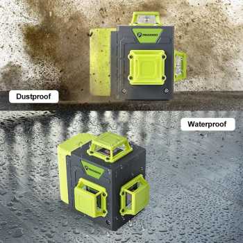 Gambar produk Pracmanu Laser Level Self Leveling 3D 360 Degree 12 Line 520nm 2400mAh - PC-520