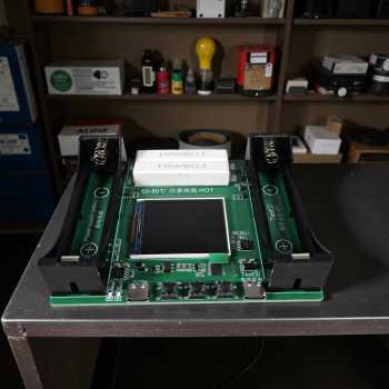 Gambar produk DIYMORE Tester Baterai 18650 LCD Display Single Channel Type C 5V - X-HX0598A