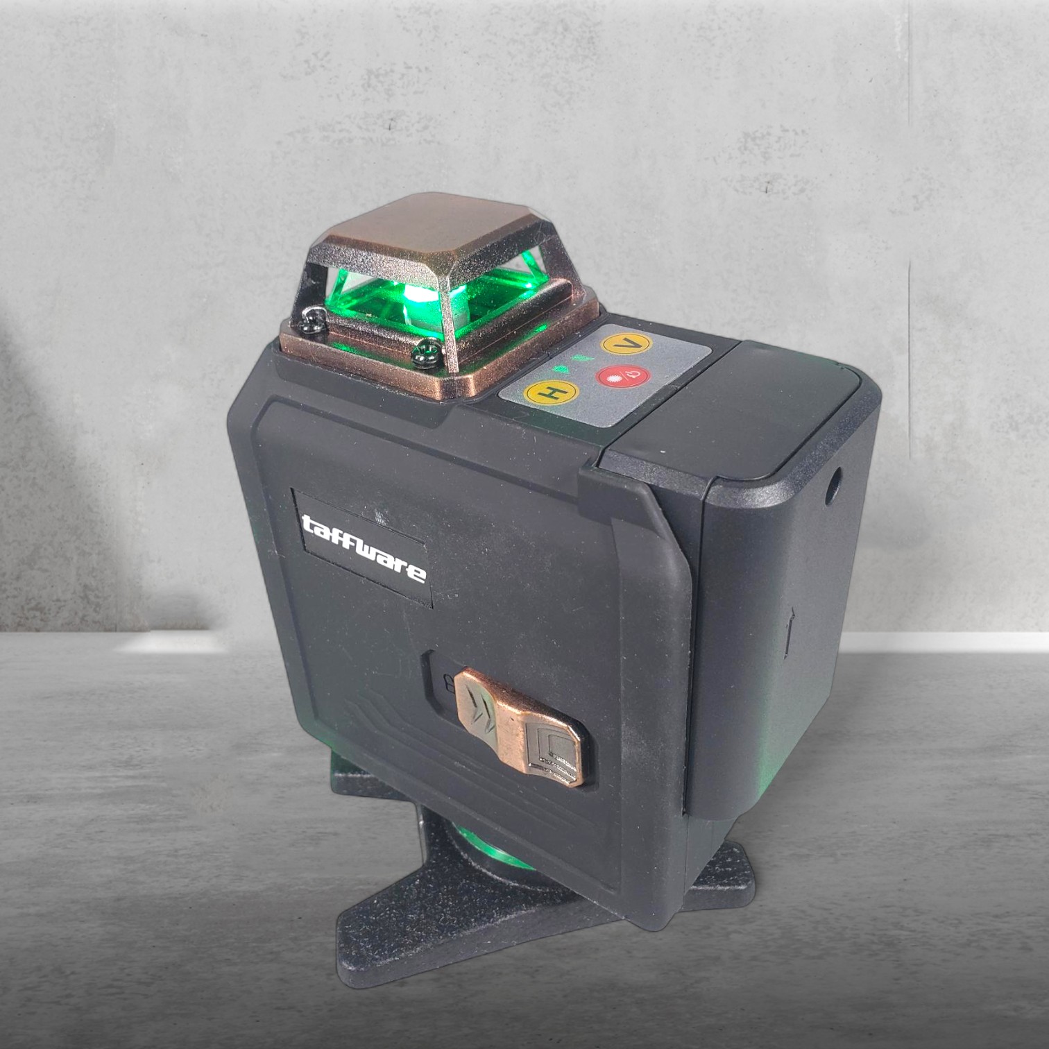 Taffware Laser Level Self Leveling 4D 16 Line Alarm With Remote - ND16 Gambar produk Taffware Laser Level Self Leveling 4D 16 Line Alarm With Remote - ND16