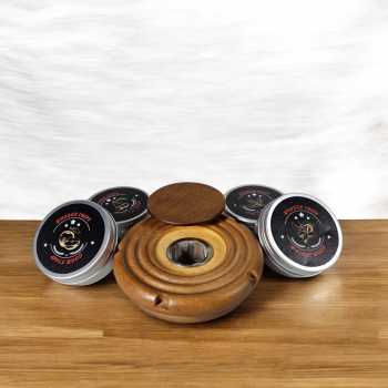 TEMOPY Set Alat Pengasap Cocktail Smoker Kit with 4 Wood Chips - TPY-40