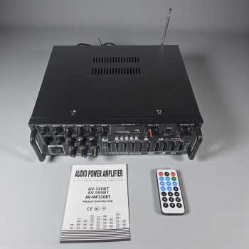 Gambar produk Sunbuck Bluetooth EQ Amplifier Karaoke Mixer Audio FM - AV-MP326BT