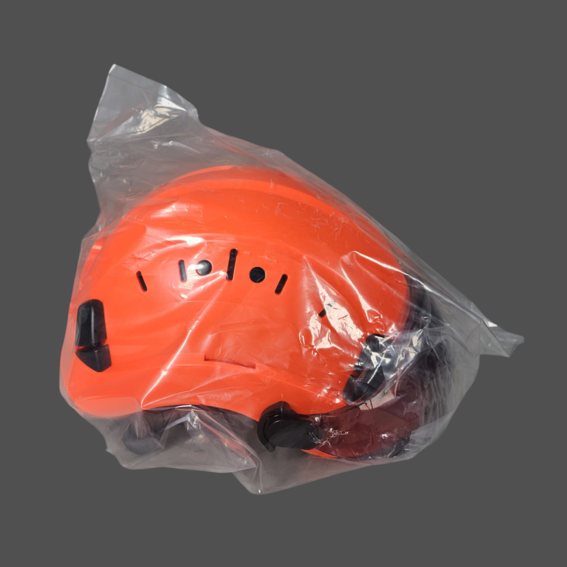 Gambar produk Aolamegs Helm Proyek Konstruksi K3 Safety Protection Double Visor - SF06