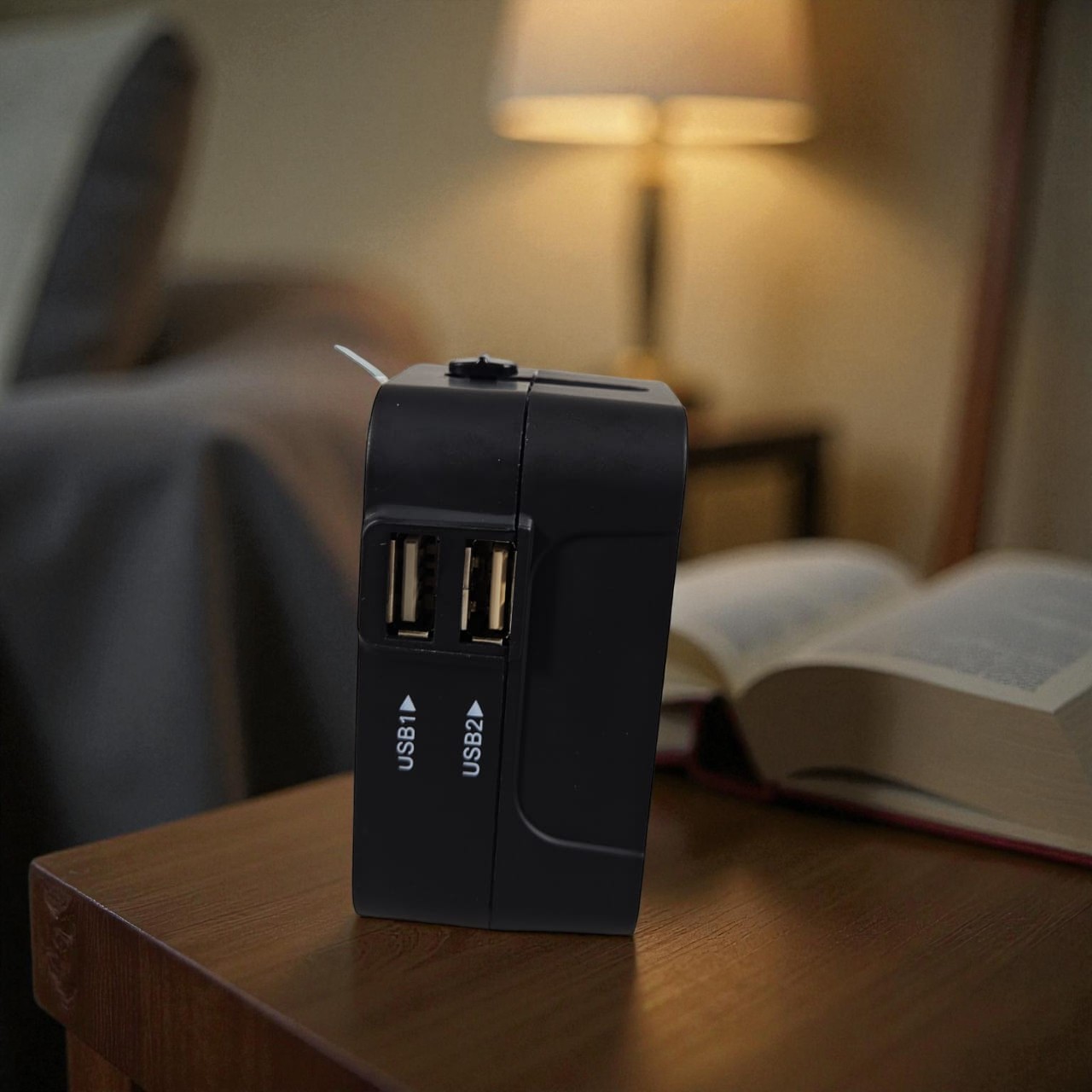 LENCENT Universal Travel Adaptor Multi Port USB Type A UK EU USA 2.1A - HHT202 Gambar produk LENCENT Universal Travel Adaptor Multi Port USB Type A UK EU USA 2.1A - HHT202