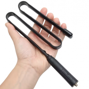 Gambar produk ABBREE Antena HT Walkie Talkie Radio Dual Band SMA-Female 144/430MHz - AB-43