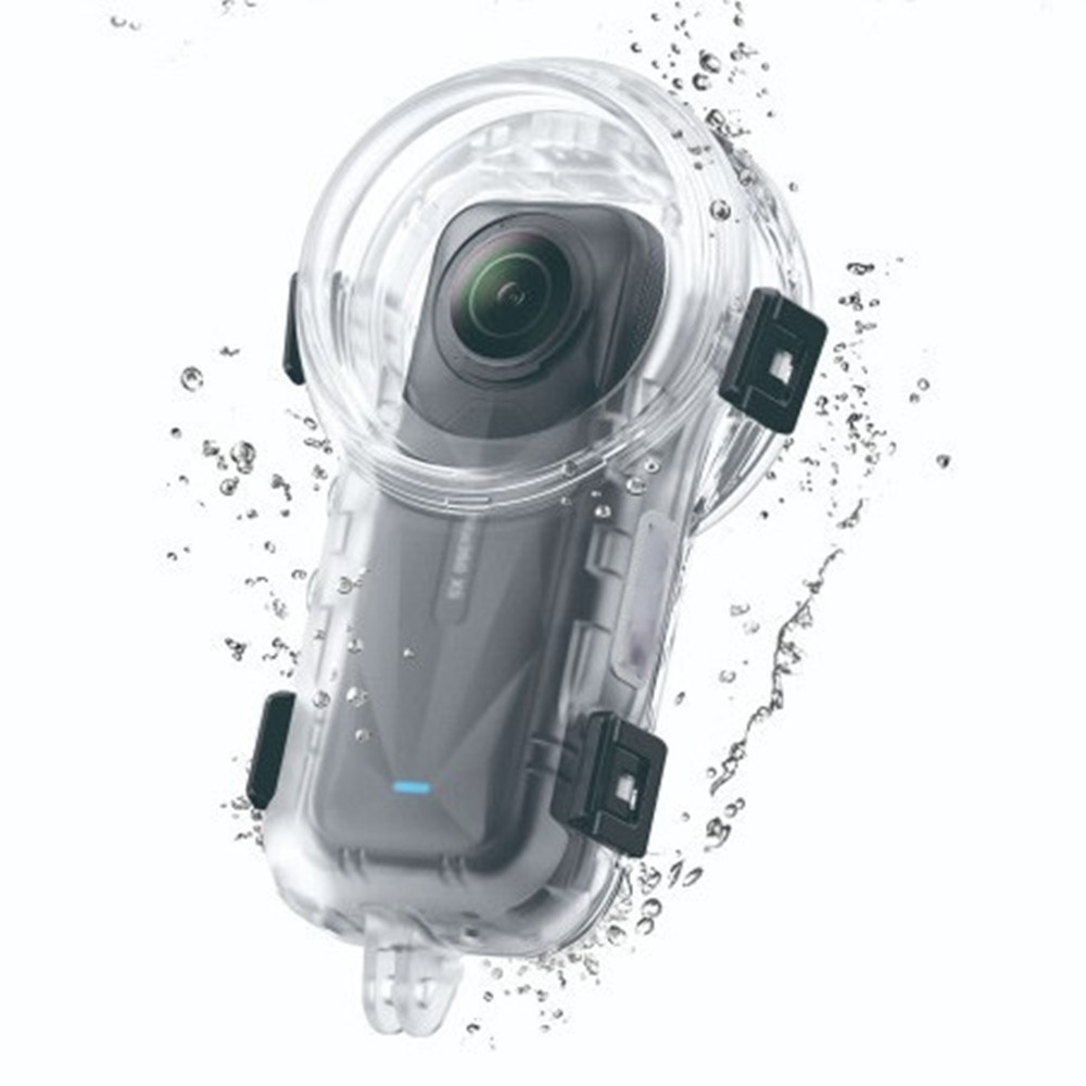Gambar produk YAZE Underwater Waterproof Case Diving Invisible 50M for Insta360 X5 - I3X5