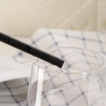 Gambar produk ALO Sedotan Kertas 3 Lapis Disposable Paper Straws 10x197mm 100 PCS - A10