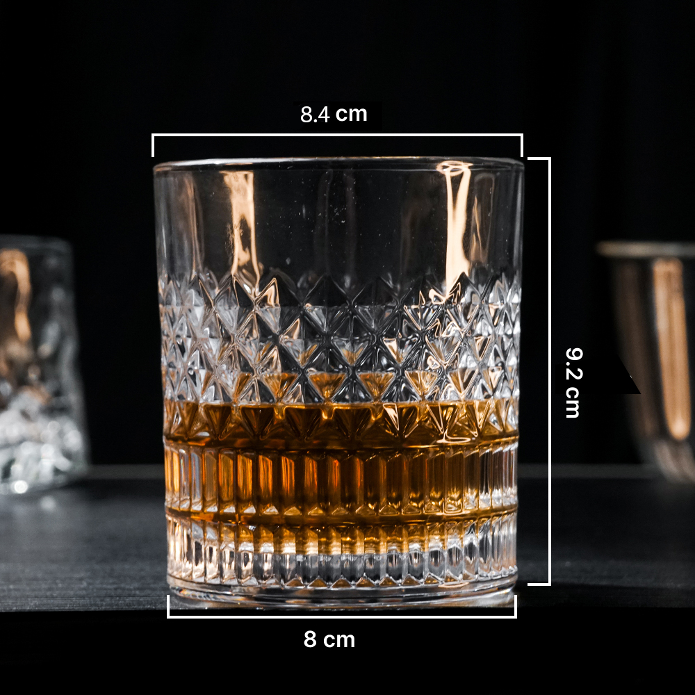 One Two Cups Gelas Whisky Cocktail Old Fashion Rock Glass 280ml - YJ10 Gambar produk One Two Cups Gelas Whisky Cocktail Old Fashion Rock Glass 280ml - YJ10