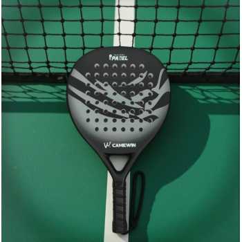 Gambar produk CAMEWIN Raket Padel Teardrop Carbon Fiber 3.8cm Thickness 365g - 4014