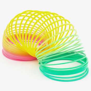 Gambar produk Qixing Toys Slinky Spring Rainbow Mainan Per - MCS8709