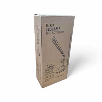 Gambar produk SUOLIANG Lampu Meja Belajar Klip Double Head Rechargeable 3 Color - SL-933