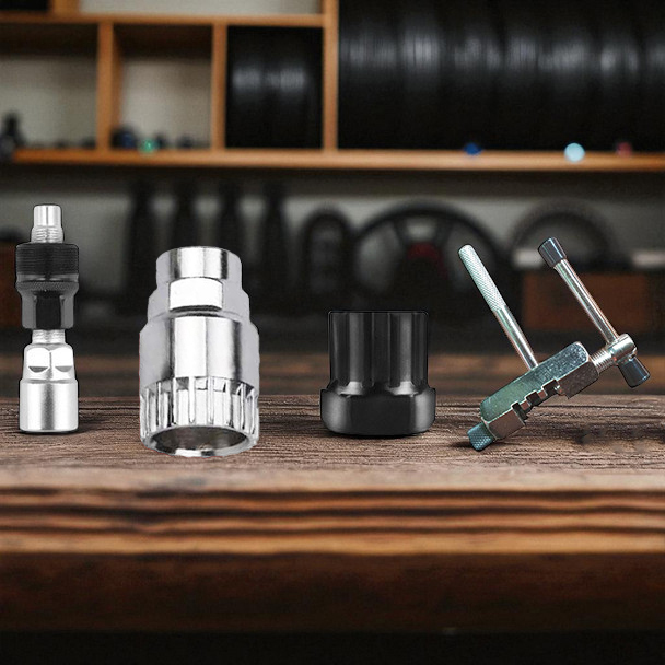 Gambar produk TaffSPORT 4in1 Perlengkapan Reparasi Rantai Sepeda Chain Socket Tool - BT2919