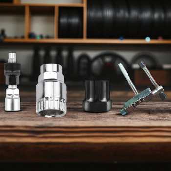 Gambar produk TaffSPORT 4in1 Perlengkapan Reparasi Rantai Sepeda Chain Socket Tool - BT2919