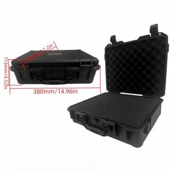 Gambar produk HAMLIN Kotak Perkakas Penyimpanan Barang Toolbox Hard Case Waterproof 380x310x115mm - DT-57