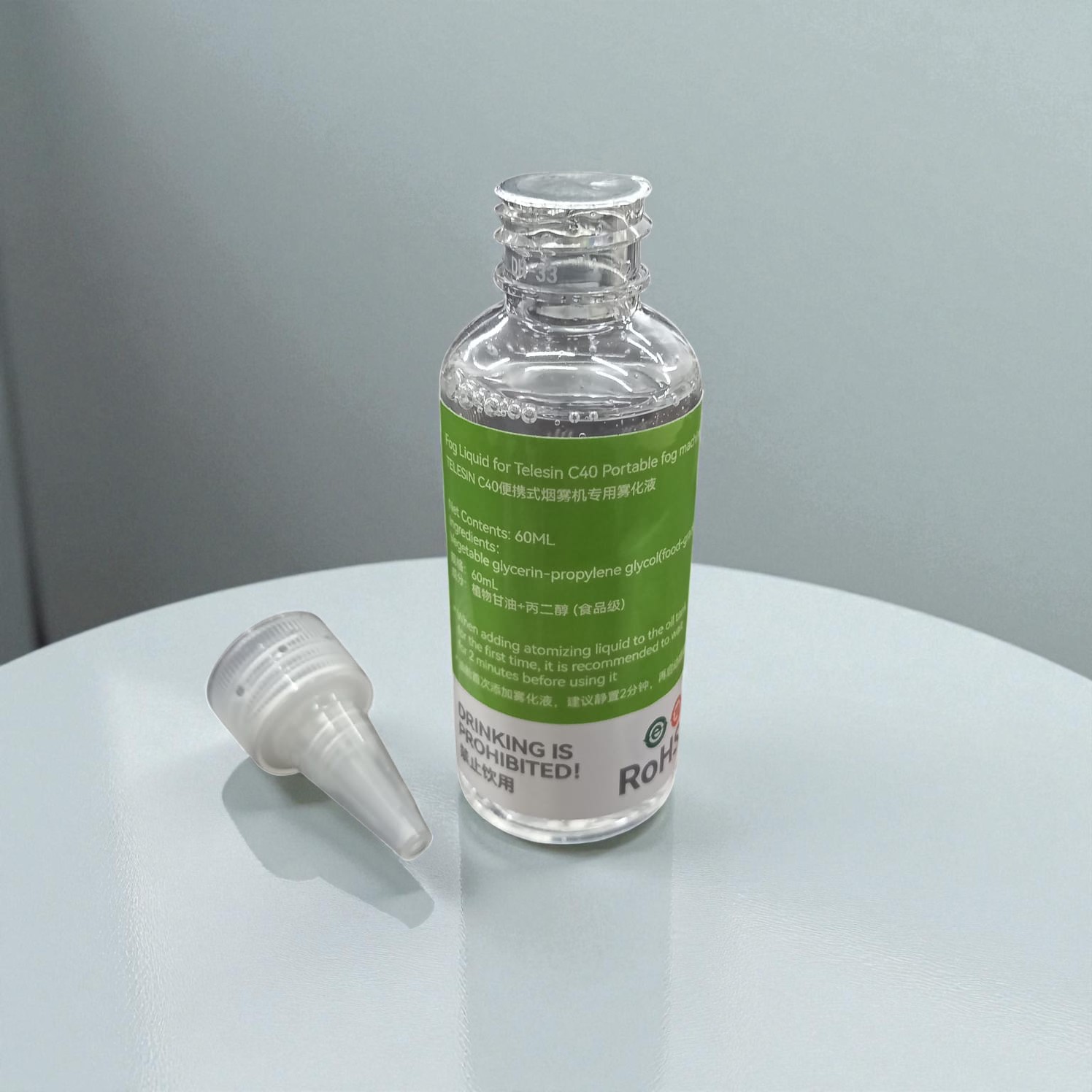 Gambar produk TELESIN C40 Cairan Pembuat Kabut Mist Fog Liquid 60ml - S7-AL-01