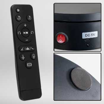 Gambar produk Advicho Alas Putar Fotografi Rotating Display Stand with Remote 22cm - A360