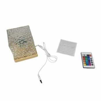 Gambar produk RISIFY Lampu Tidur Proyektor LED Water Ripple 16 Color Square 3W - SFY23