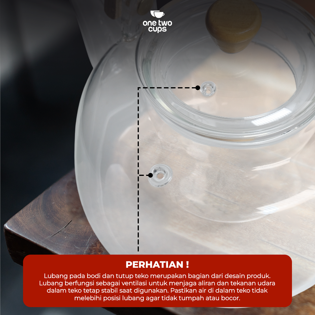 One Two Cups Teko Teh Pitcher Japanese Style Tahan Panas Api Teapot 1000ml - 8CV101 Gambar produk One Two Cups Teko Teh Pitcher Japanese Style Tahan Panas Api Teapot 1000ml - 8CV101