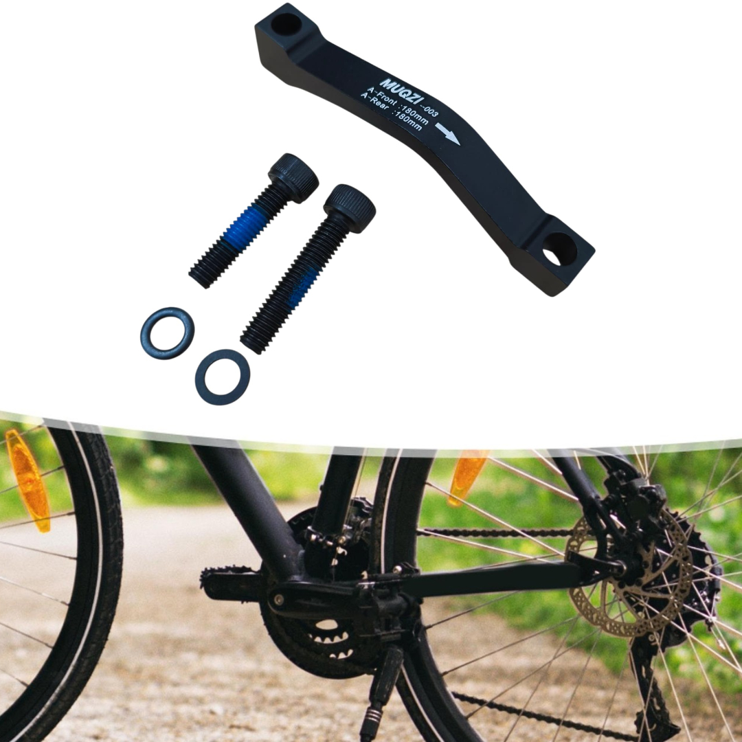 Gambar produk MUQZI Adaptor Rem Cakram Sepeda Disc Brake A-Pillar Front Rear 180mm - MZ003