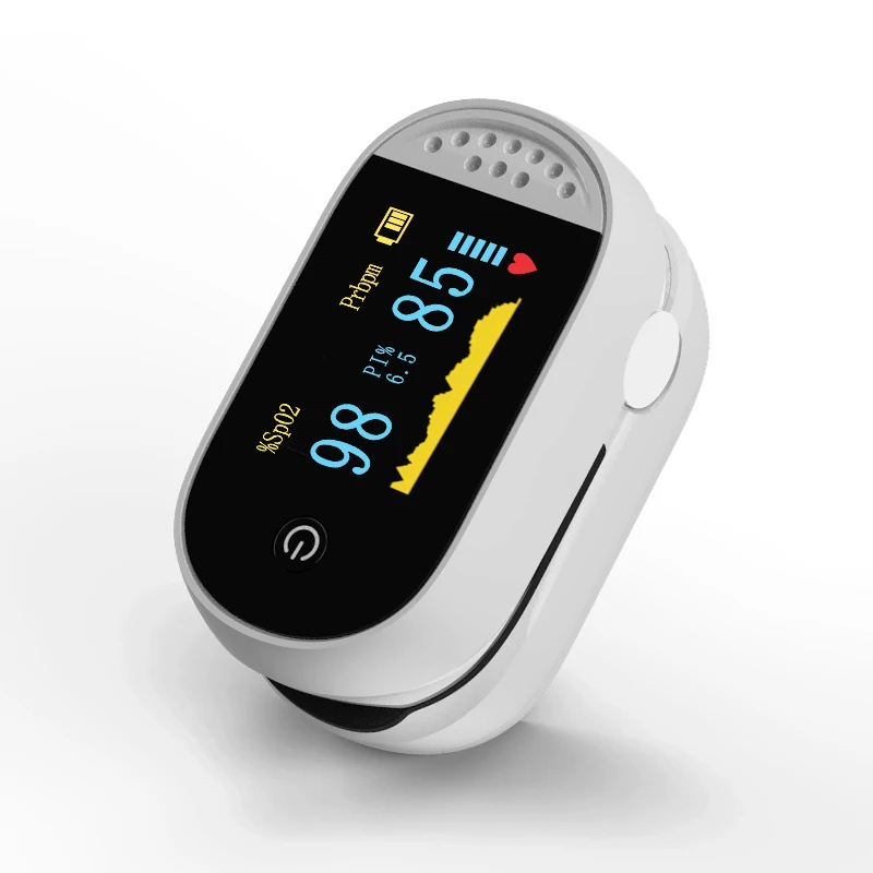 Gambar produk OXIDO Fingertip Pulse Oximeter Alat Ukur Saturasi Oksigen Darah OLED - C101B1