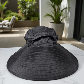 Rhodey Topi Rimba Outdoor Anti UV Waterproof Boonie Hat Polyester - J59