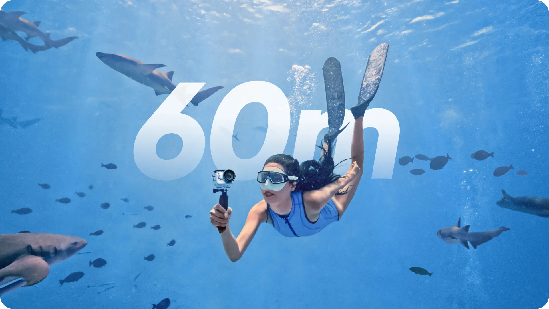 YAZE Underwater Waterproof Case Diving 60M for Insta360 GO3/GO3S - I3G3 Gambar produk YAZE Underwater Waterproof Case Diving 60M for Insta360 GO3/GO3S - I3G3