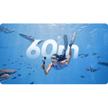 Gambar produk YAZE Underwater Waterproof Case Diving 60M for Insta360 GO3/GO3S - I3G3