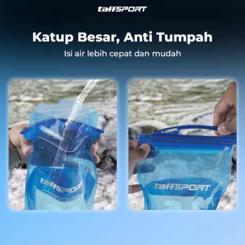 Gambar produk TaffSPORT Kantong Air Minum Water Bladder Hydration Pack Food Grade 2L - SD16