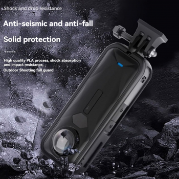 Gambar produk YAZE Protective Frame Case Rabbit Cage with Cold Shoe for Insta360 X5 - I3X5I