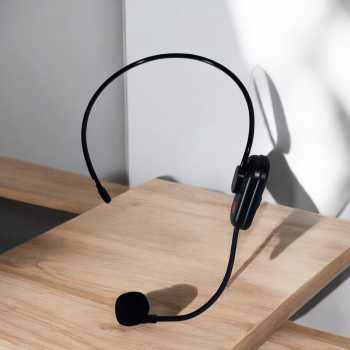 XIAOKA Wireless Microphone 2.4G Headset with Echo 120mAh - XK-121