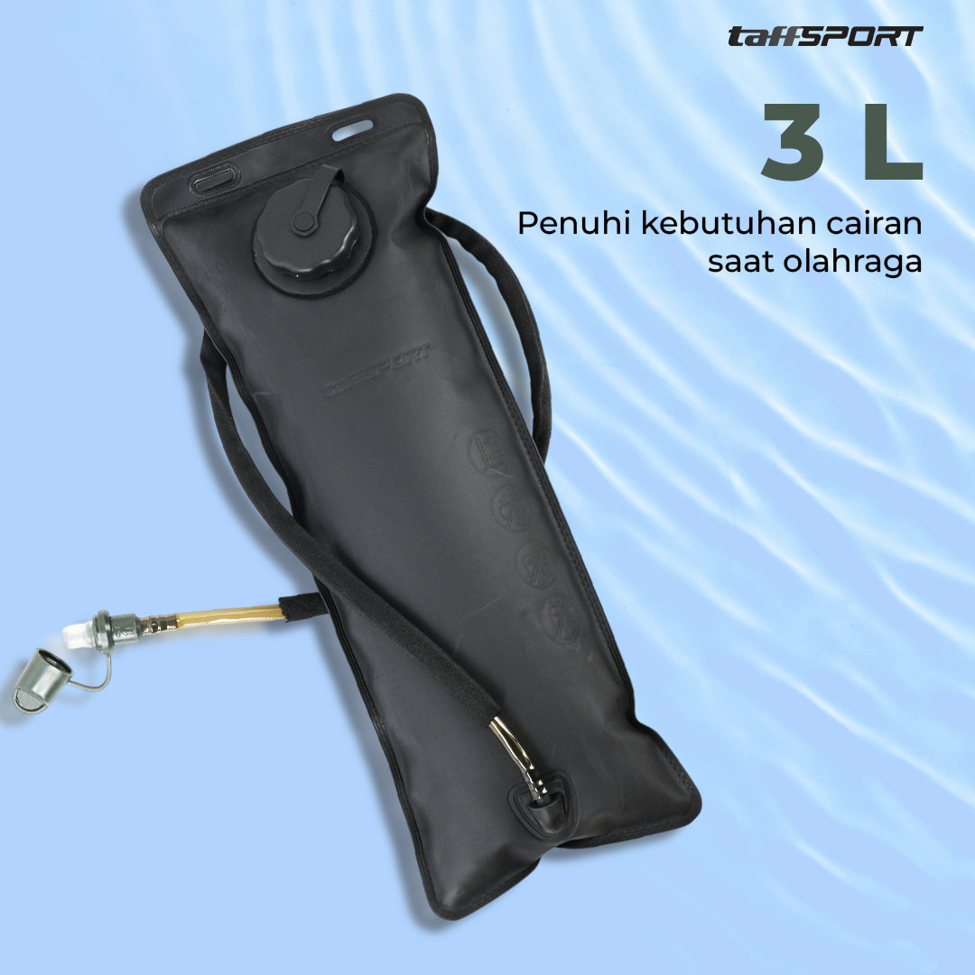 Gambar produk TaffSPORT Kantong Air Minum Water Bladder Hydration Pack BPA Free 3L - Y8