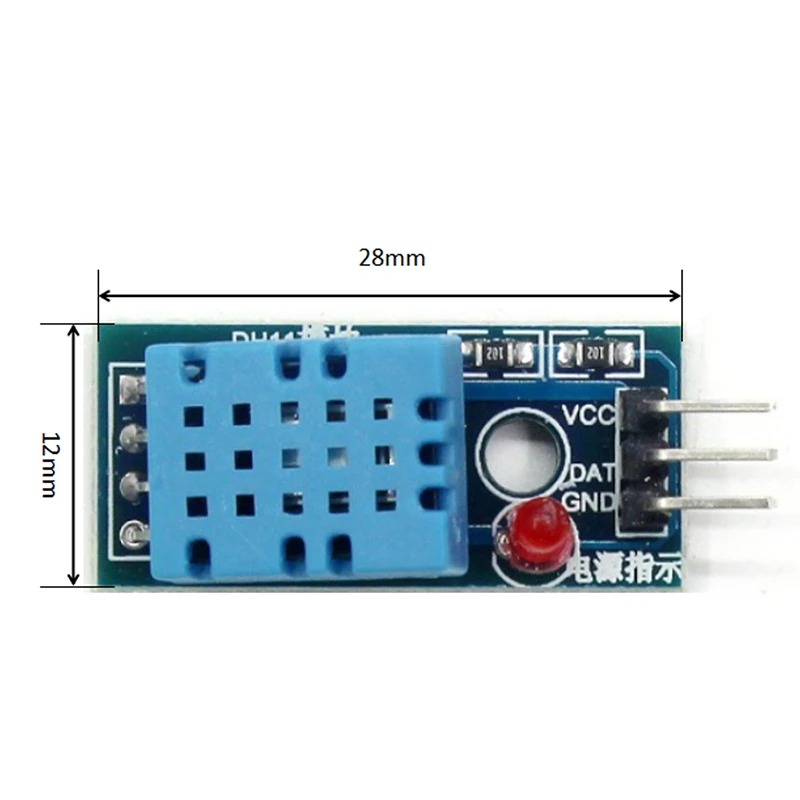 HONGWEI Modul Sensor Suhu Kelembapan Humidity Temperature Arduino - DHT11 Gambar produk HONGWEI Modul Sensor Suhu Kelembapan Humidity Temperature Arduino - DHT11